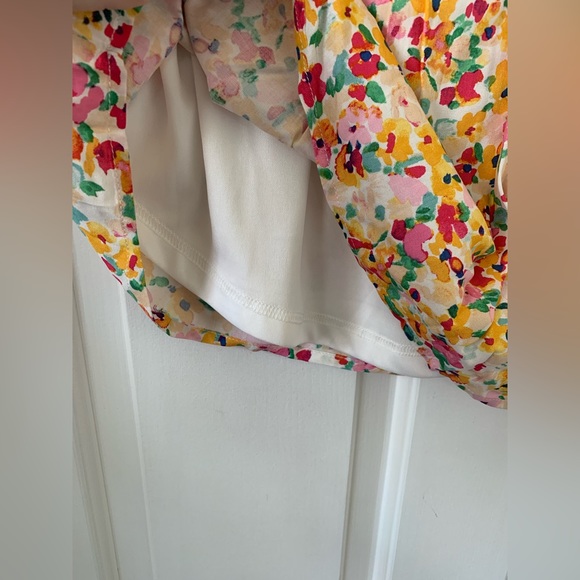 Emily Wonder Take Care Pink & Yellow Floral Dress - Picture 4 of 4